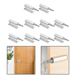 10x Cabinet Latches Push to Open Touch Buffer Kitchen Cupboard Plastic head