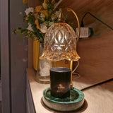 Electric Candle Warmer Wax Burner Warmer Candle Melting Lamp UK Green Base