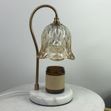 Electric Candle Warmer Wax Burner Warmer Candle Melting Lamp UK White Base
