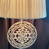 Maxbell 2xSri Yantra Wall Decor Spiritual Gift Sacred Geometry for Zen Meditation Yoga