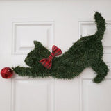 Maxbell 2x Hanging Animal Wreath Mounting Handmade Plastic for Party Front Doors