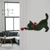 Maxbell 2x Hanging Animal Wreath Mounting Handmade Plastic for Party Front Doors