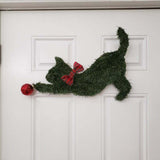 Maxbell 2x Hanging Animal Wreath Mounting Handmade Plastic for Party Front Doors