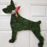 Maxbell 2x Hanging Animal Wreath Mounting Handmade Plastic for Party Front Doors