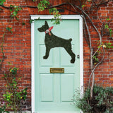 Maxbell 2x Hanging Animal Wreath Mounting Handmade Plastic for Party Front Doors