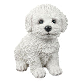 Maxbell 2Pcs Creative Dog Figurine Statues Collection for Desktop Office Living Room