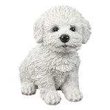 Maxbell 2Pcs Creative Dog Figurine Statues Collection for Desktop Office Living Room