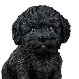 Maxbell 2Pcs Creative Dog Figurine Statues Collection for Desktop Office Living Room