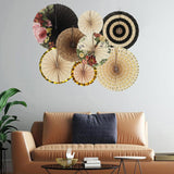 Maxbell 2 Set Mini Paper Fans Birthday Baby Shower Wedding Party Hanging Decoration