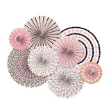 Maxbell 2 Set Mini Paper Fans Birthday Baby Shower Wedding Party Hanging Decoration