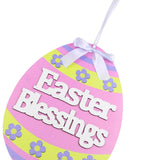 Maxbell 2x Door Hanging Wall Crafts Easter Decoration for Farmhouse Party