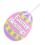 Maxbell 2x Door Hanging Wall Crafts Easter Decoration for Farmhouse Party
