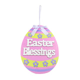 Maxbell 2x Door Hanging Wall Crafts Easter Decoration for Farmhouse Party