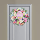 Maxbell 2x Door Hanging Wall Crafts Easter Decoration for Farmhouse Party