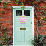 Maxbell 2x Door Hanging Wall Crafts Easter Decoration for Farmhouse Party