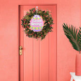Maxbell 2x Door Hanging Wall Crafts Easter Decoration for Farmhouse Party