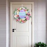 Maxbell 2x Door Hanging Wall Crafts Easter Decoration for Farmhouse Party