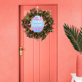 Maxbell 2x Door Hanging Wall Crafts Easter Decoration for Farmhouse Party