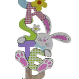Maxbell Easter Spring Wooden Ornament Desk Tabletop Figurine Toys Vertical easter