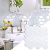 Maxbell 2x 3D Self-Adhesive Tile Peel Stick Backsplash Wall Decor for Home