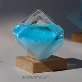 Maxbell Storm Glass Weather Predictor Forecast Bottles Home Ornament Clear
