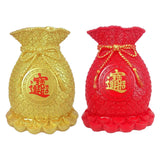 Maxbell 2pcs Novelty Flower Vase Money Tree Vases Fortune Lucky for Decor Store