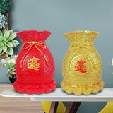 Maxbell 2pcs Novelty Flower Vase Money Tree Vases Fortune Lucky for Decor Store