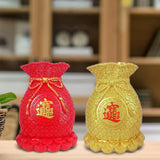 Maxbell 2pcs Novelty Flower Vase Money Tree Vases Fortune Lucky for Decor Store