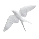 Maxbell 2x Nordic Resin Swallows Birds Wall Decor Garden Living Room Ornament