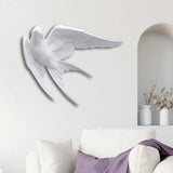 Maxbell 2x Nordic Resin Swallows Birds Wall Decor Garden Living Room Ornament
