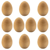 Maxbell 20 Pcs Wood Simulation Eggs Ornament Paint Exercise Home Party Decoration