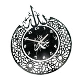 Maxbell Maxbell Acrylic Islamic Quartz Silent Wall Clock Muslim Kids Room Home Decor Black