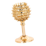 Maxbell 2 x Crystal Candleholder Votive Candlestick Centerpiece Birthday Party Gold