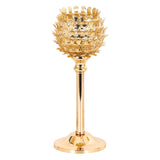 Maxbell 2 x Crystal Candleholder Votive Candlestick Centerpiece Birthday Party Gold