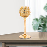 Maxbell 2 x Crystal Candleholder Votive Candlestick Centerpiece Birthday Party Gold