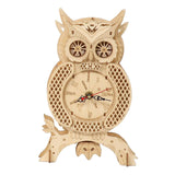 Maxbell Maxbell 3D Owl Clock Model Kits Wooden Puzzles Toy Set for Kids Adults Teens Gift