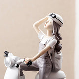 3 Pieces Art Girl Figurine Craft Decorative Sculpture Home Desktop Decor