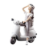 3 Pieces Art Girl Figurine Craft Decorative Sculpture Home Desktop Decor