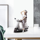 3 Pieces Art Girl Figurine Craft Decorative Sculpture Home Desktop Decor