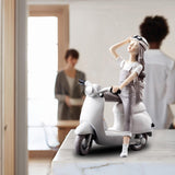 3 Pieces Art Girl Figurine Craft Decorative Sculpture Home Desktop Decor