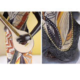 African Lady Figurine Tribal Lady Sculpture Desktop Home Office Decoration StyleA StyleB StyleC
