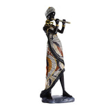 African Lady Figurine Tribal Lady Sculpture Desktop Home Office Decoration StyleA StyleB StyleC