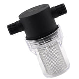 Water Pump Strainer 1/2" Sediment Strainer for Gardening Irrigation 10 mesh