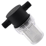 Water Pump Strainer 1/2" Sediment Strainer for Gardening Irrigation 10 mesh