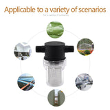 Water Pump Strainer 1/2" Sediment Strainer for Gardening Irrigation 10 mesh