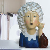 Maxbell 2x Nordic Style Lady Statue Figure Figurine for Tabletop Hotel Decor