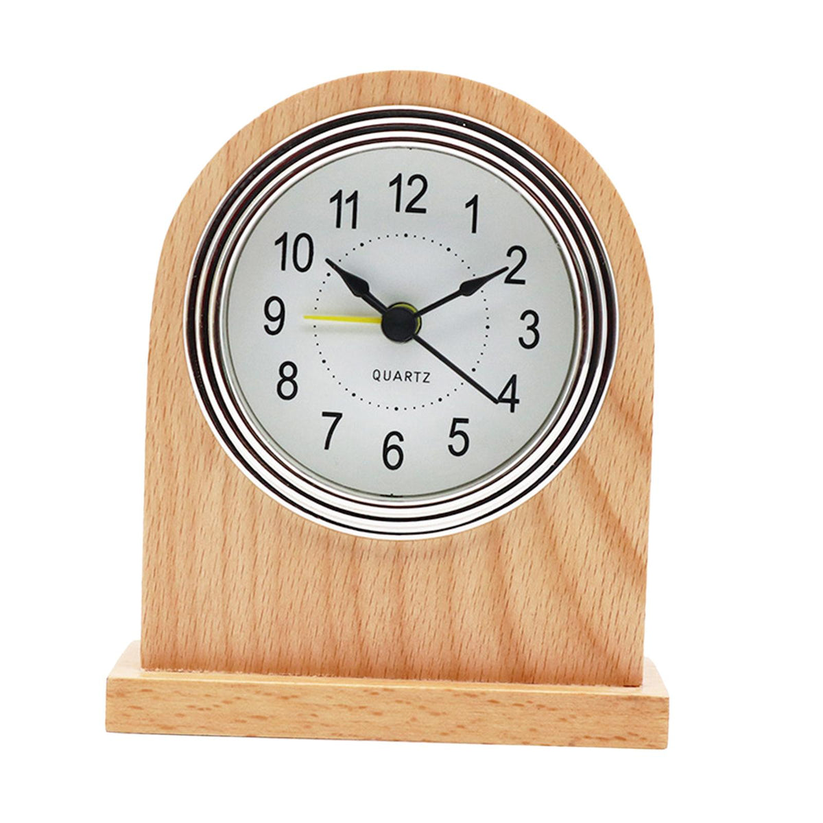 Maxbell Maxbell Analog Alarm Clock Quartz Movement Battery Operated for Bedside Living Room C