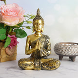 Maxbell Buddha Statue Figurines Home Garden Office Tabletop Decors Ornament Artwork