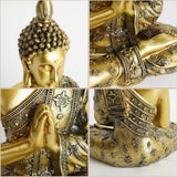 Maxbell Buddha Statue Figurines Home Garden Office Tabletop Decors Ornament Artwork