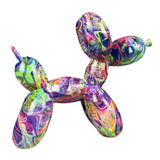 Maxbell Scrawl Balloon Dog Sculpture Animal Statue Art Crafts for Home Kids Room E